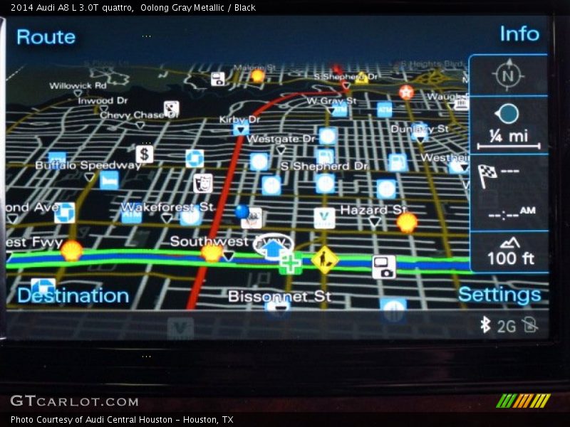 Navigation of 2014 A8 L 3.0T quattro