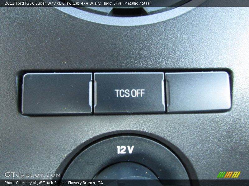 Ingot Silver Metallic / Steel 2012 Ford F350 Super Duty XL Crew Cab 4x4 Dually