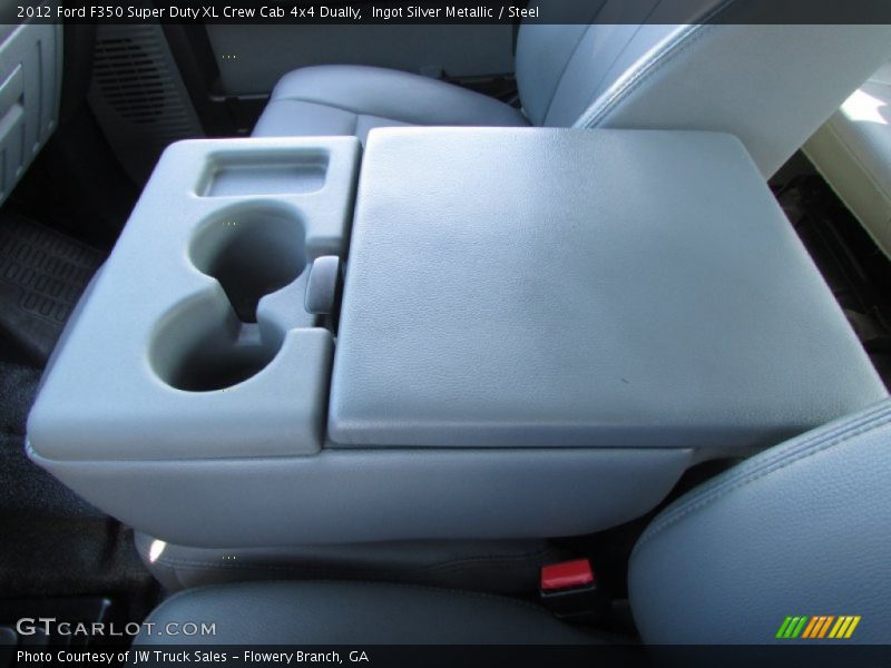 Ingot Silver Metallic / Steel 2012 Ford F350 Super Duty XL Crew Cab 4x4 Dually