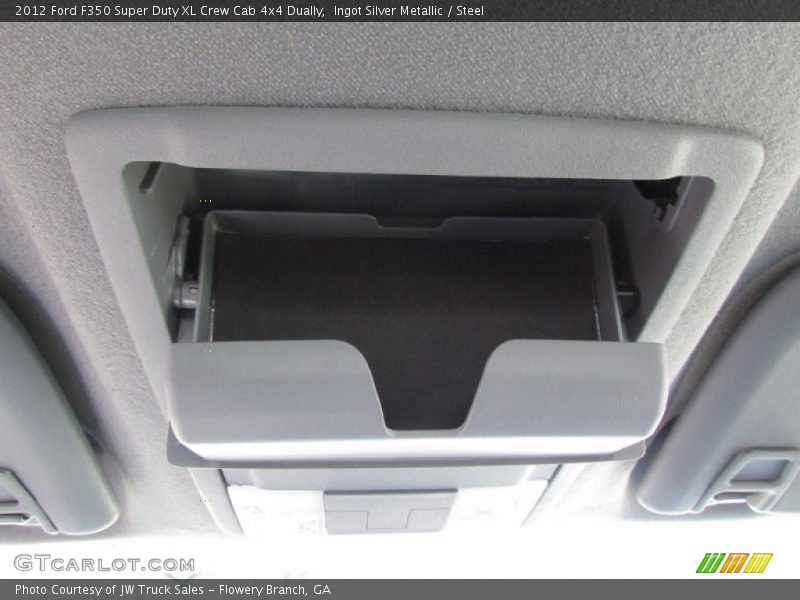 Ingot Silver Metallic / Steel 2012 Ford F350 Super Duty XL Crew Cab 4x4 Dually