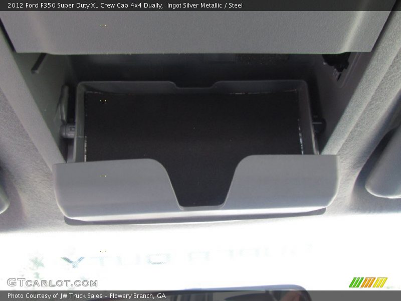 Ingot Silver Metallic / Steel 2012 Ford F350 Super Duty XL Crew Cab 4x4 Dually