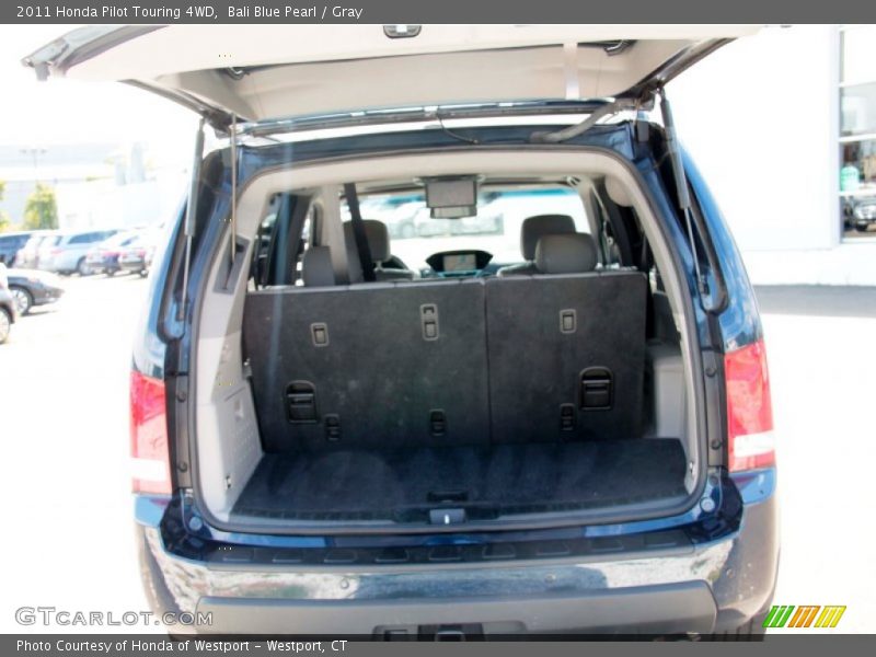 Bali Blue Pearl / Gray 2011 Honda Pilot Touring 4WD