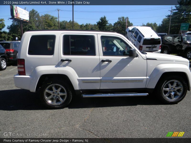 Stone White / Dark Slate Gray 2010 Jeep Liberty Limited 4x4