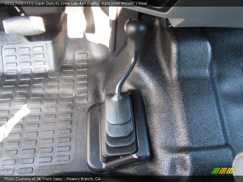 Ingot Silver Metallic / Steel 2012 Ford F350 Super Duty XL Crew Cab 4x4 Dually