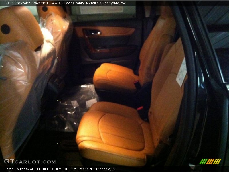 Black Granite Metallic / Ebony/Mojave 2014 Chevrolet Traverse LT AWD