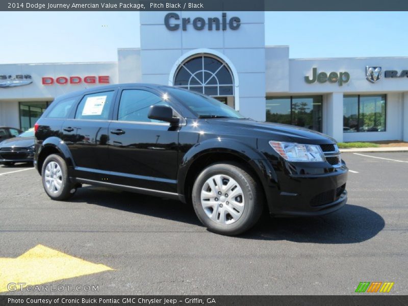 Pitch Black / Black 2014 Dodge Journey Amercian Value Package