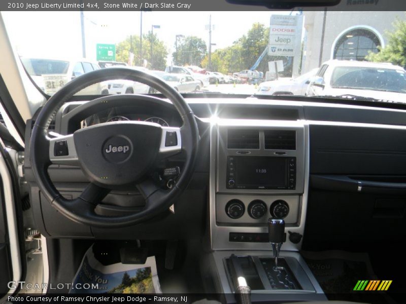 Stone White / Dark Slate Gray 2010 Jeep Liberty Limited 4x4