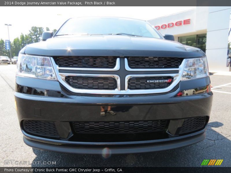 Pitch Black / Black 2014 Dodge Journey Amercian Value Package