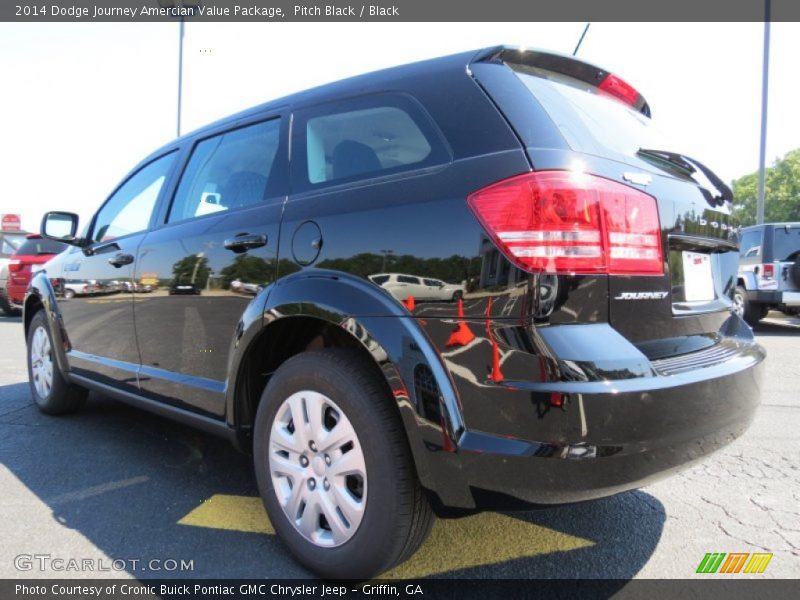 Pitch Black / Black 2014 Dodge Journey Amercian Value Package