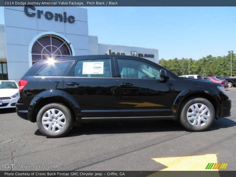 Pitch Black / Black 2014 Dodge Journey Amercian Value Package
