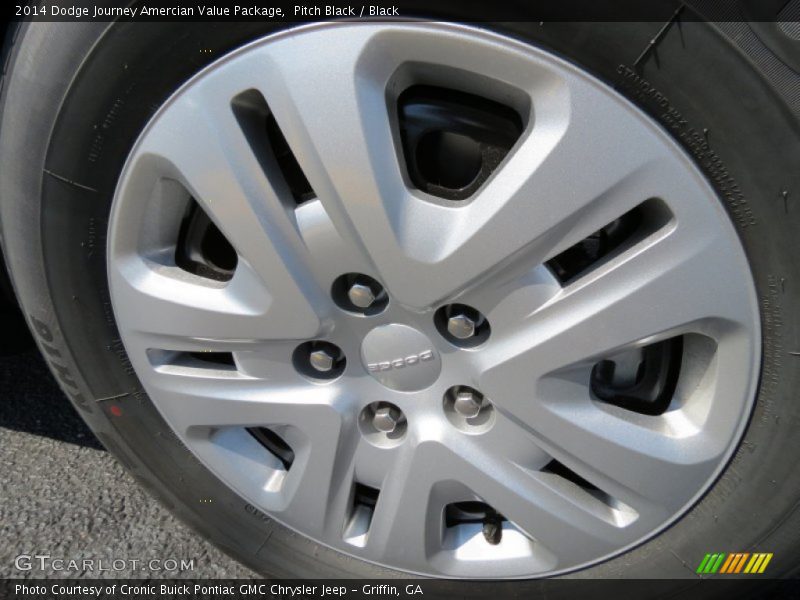 Pitch Black / Black 2014 Dodge Journey Amercian Value Package
