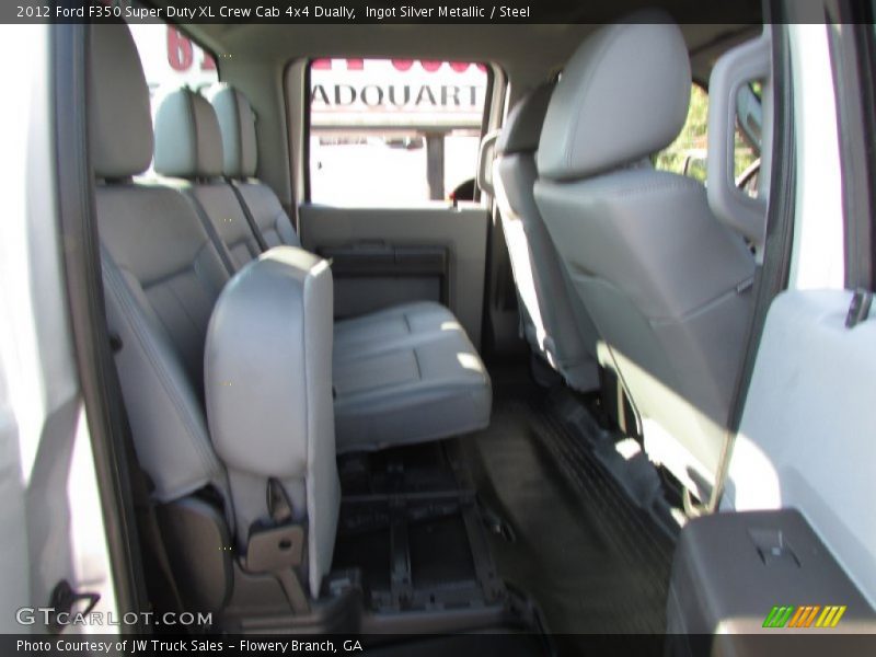 Ingot Silver Metallic / Steel 2012 Ford F350 Super Duty XL Crew Cab 4x4 Dually