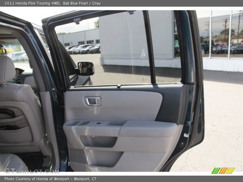 Bali Blue Pearl / Gray 2011 Honda Pilot Touring 4WD
