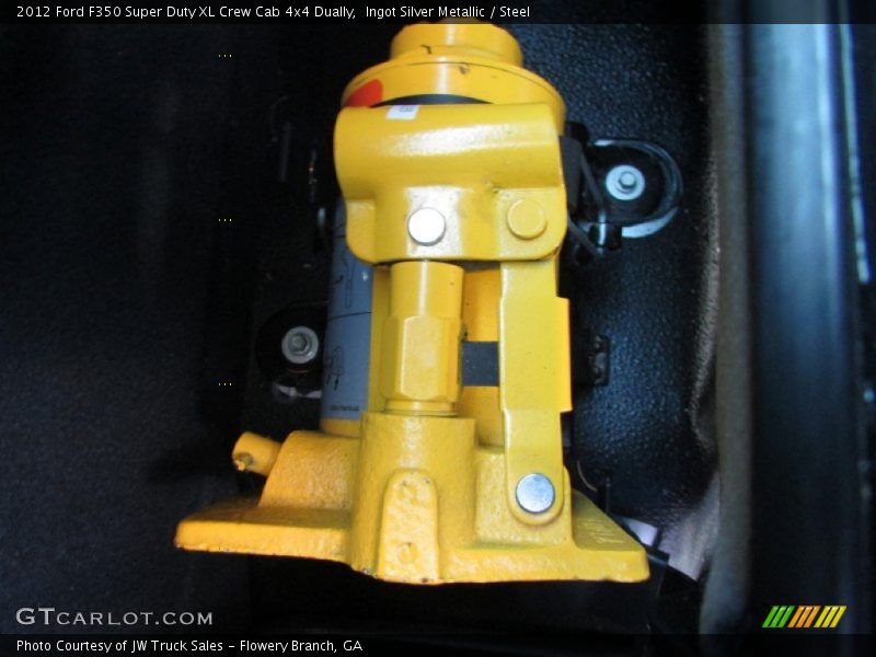 Ingot Silver Metallic / Steel 2012 Ford F350 Super Duty XL Crew Cab 4x4 Dually