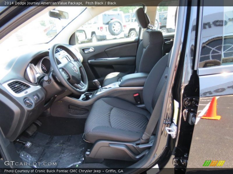 Pitch Black / Black 2014 Dodge Journey Amercian Value Package
