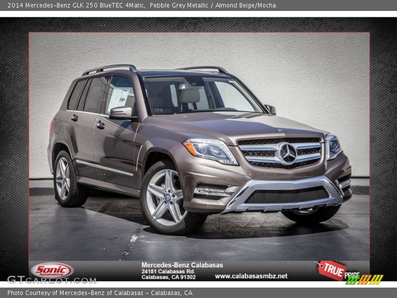 Pebble Grey Metallic / Almond Beige/Mocha 2014 Mercedes-Benz GLK 250 BlueTEC 4Matic