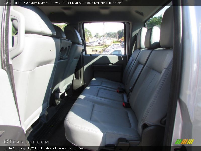 Ingot Silver Metallic / Steel 2012 Ford F350 Super Duty XL Crew Cab 4x4 Dually