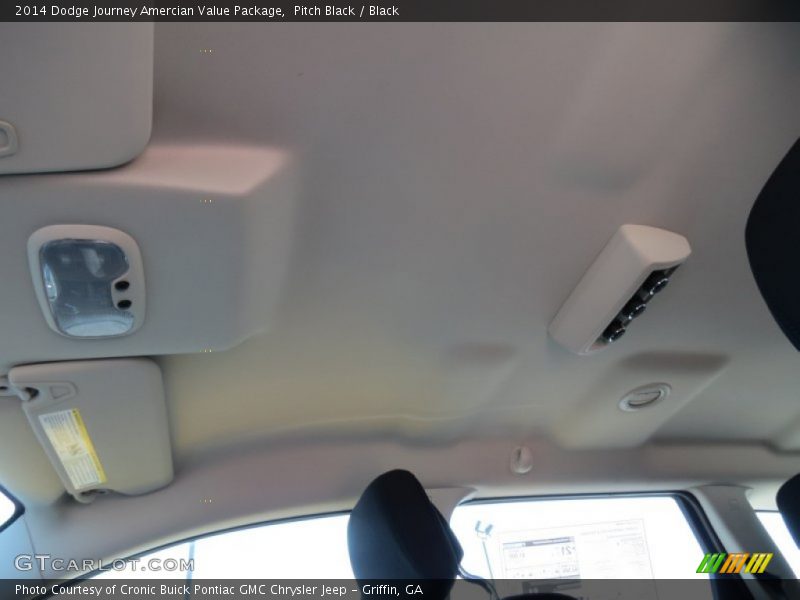 Pitch Black / Black 2014 Dodge Journey Amercian Value Package