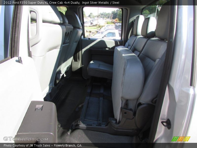 Ingot Silver Metallic / Steel 2012 Ford F350 Super Duty XL Crew Cab 4x4 Dually