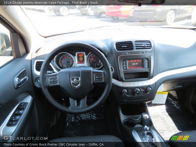 Pitch Black / Black 2014 Dodge Journey Amercian Value Package
