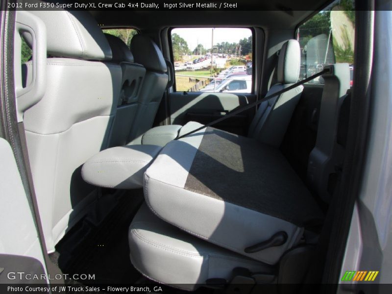 Ingot Silver Metallic / Steel 2012 Ford F350 Super Duty XL Crew Cab 4x4 Dually