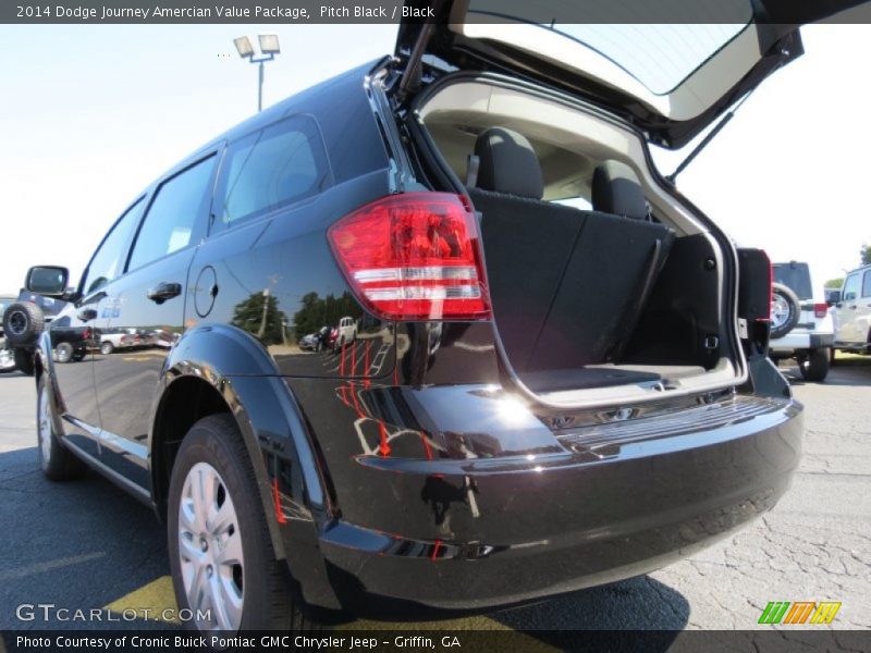 Pitch Black / Black 2014 Dodge Journey Amercian Value Package