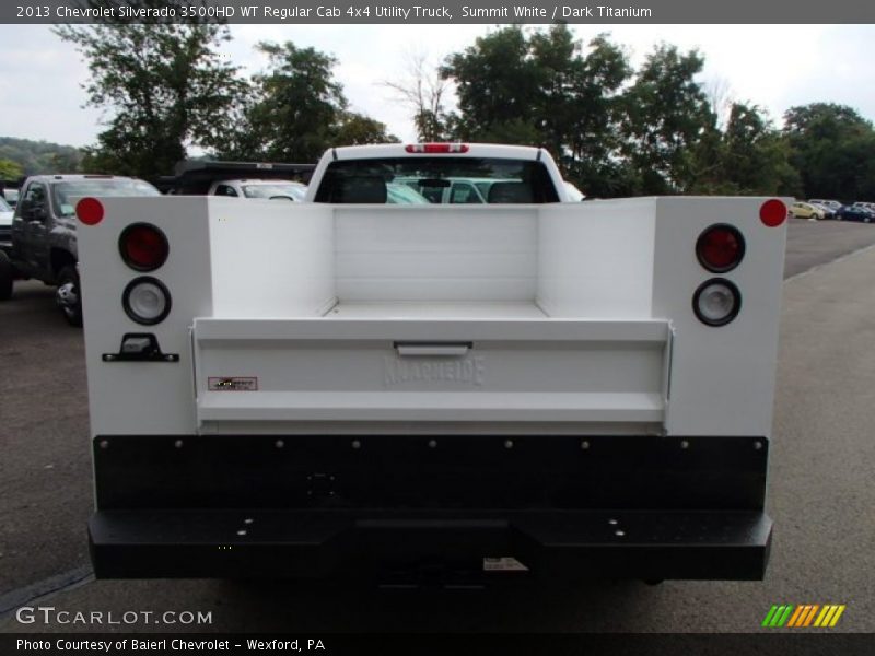 Summit White / Dark Titanium 2013 Chevrolet Silverado 3500HD WT Regular Cab 4x4 Utility Truck