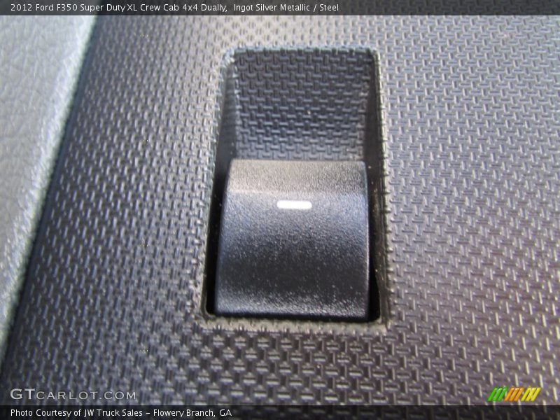 Ingot Silver Metallic / Steel 2012 Ford F350 Super Duty XL Crew Cab 4x4 Dually