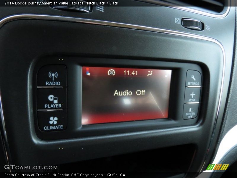 Pitch Black / Black 2014 Dodge Journey Amercian Value Package