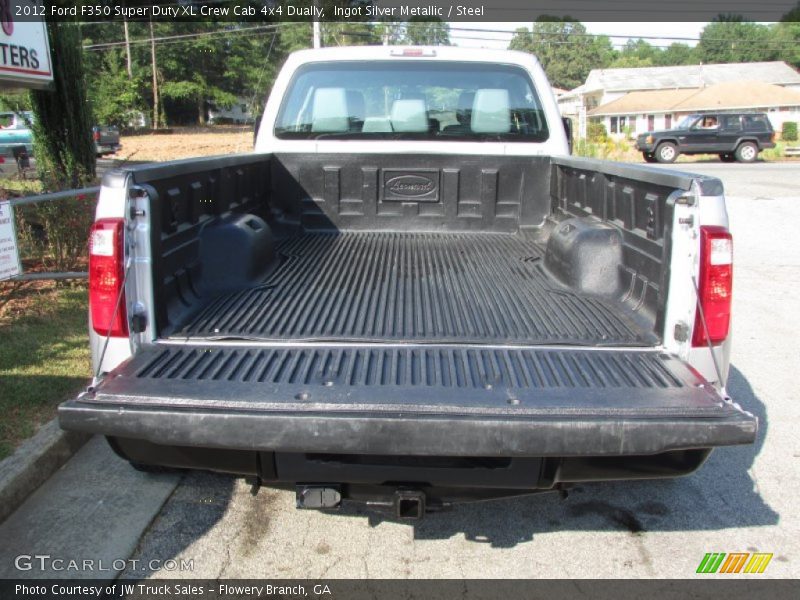 Ingot Silver Metallic / Steel 2012 Ford F350 Super Duty XL Crew Cab 4x4 Dually