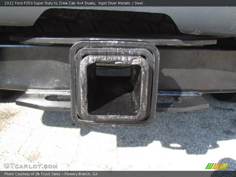 Ingot Silver Metallic / Steel 2012 Ford F350 Super Duty XL Crew Cab 4x4 Dually