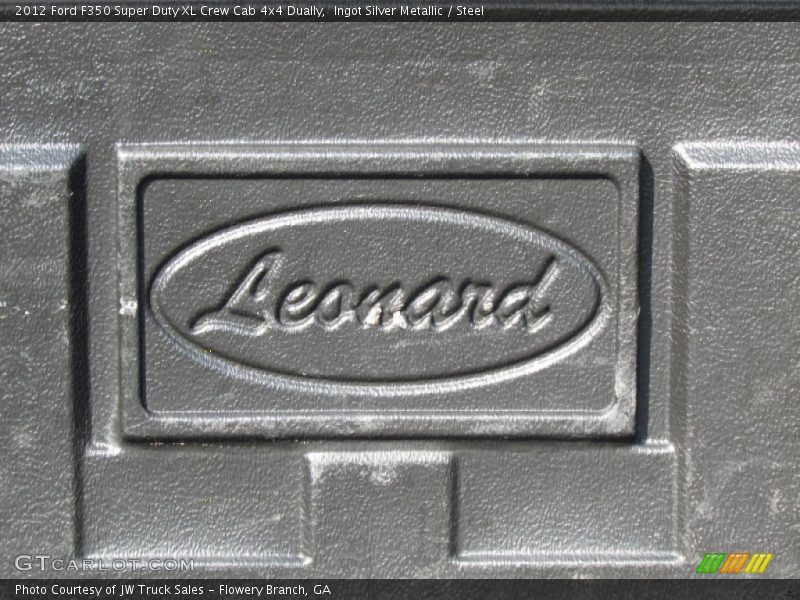 Ingot Silver Metallic / Steel 2012 Ford F350 Super Duty XL Crew Cab 4x4 Dually