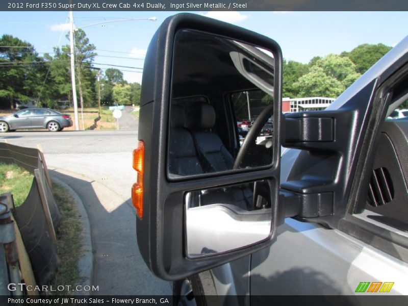 Ingot Silver Metallic / Steel 2012 Ford F350 Super Duty XL Crew Cab 4x4 Dually