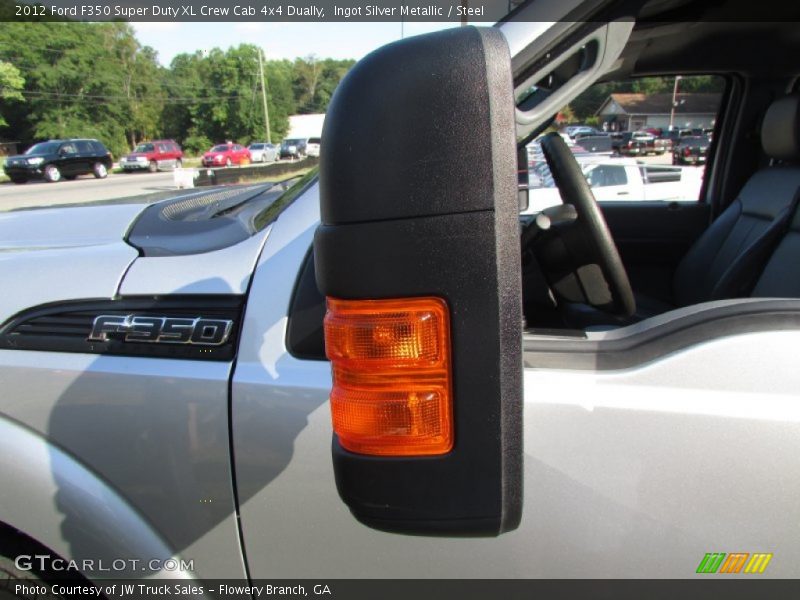 Ingot Silver Metallic / Steel 2012 Ford F350 Super Duty XL Crew Cab 4x4 Dually