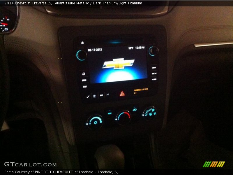 Atlantis Blue Metallic / Dark Titanium/Light Titanium 2014 Chevrolet Traverse LS