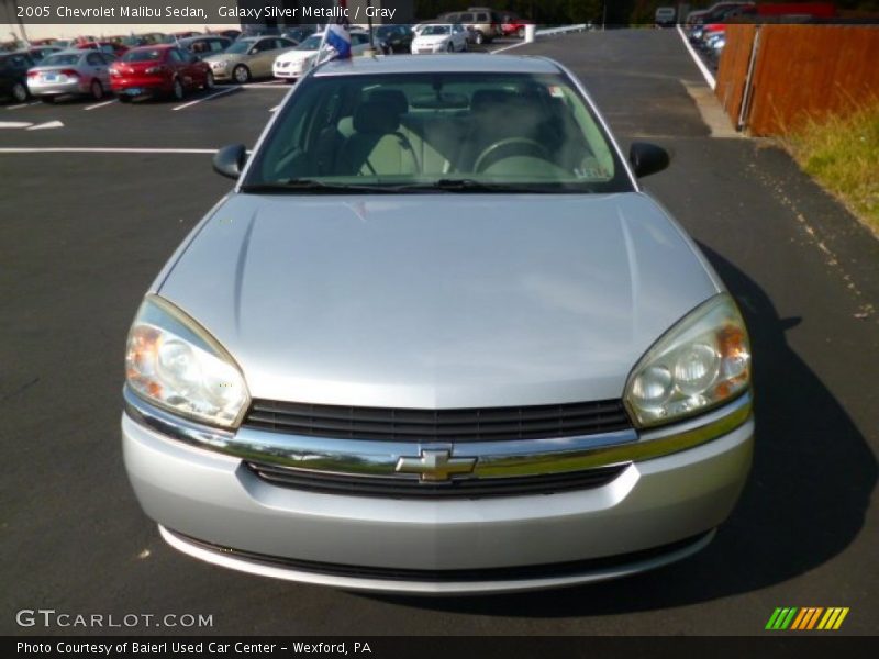 Galaxy Silver Metallic / Gray 2005 Chevrolet Malibu Sedan