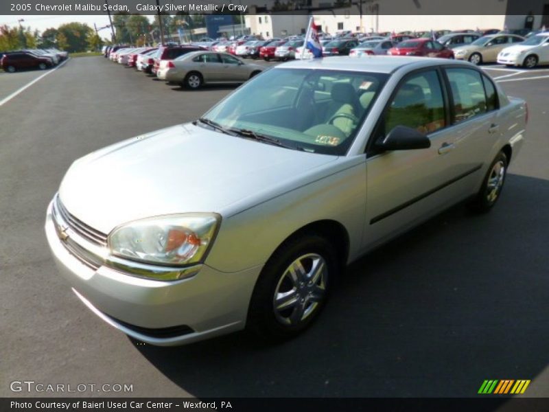 Galaxy Silver Metallic / Gray 2005 Chevrolet Malibu Sedan