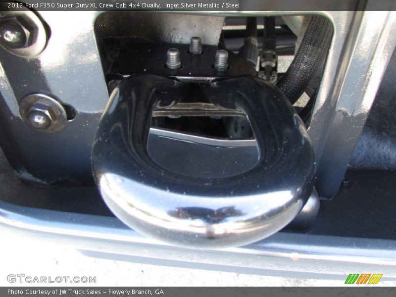 Ingot Silver Metallic / Steel 2012 Ford F350 Super Duty XL Crew Cab 4x4 Dually