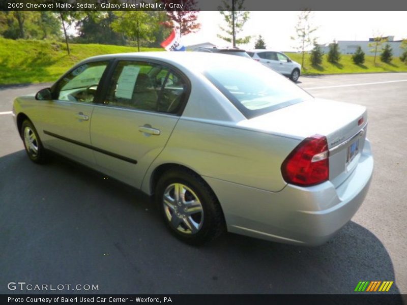 Galaxy Silver Metallic / Gray 2005 Chevrolet Malibu Sedan