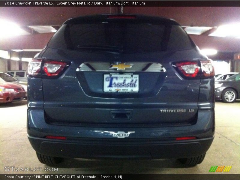 Cyber Grey Metallic / Dark Titanium/Light Titanium 2014 Chevrolet Traverse LS