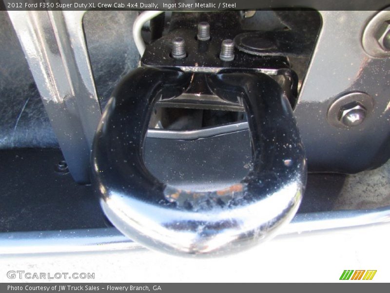 Ingot Silver Metallic / Steel 2012 Ford F350 Super Duty XL Crew Cab 4x4 Dually