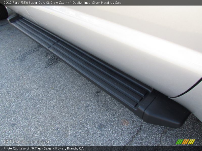 Ingot Silver Metallic / Steel 2012 Ford F350 Super Duty XL Crew Cab 4x4 Dually