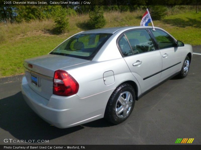 Galaxy Silver Metallic / Gray 2005 Chevrolet Malibu Sedan