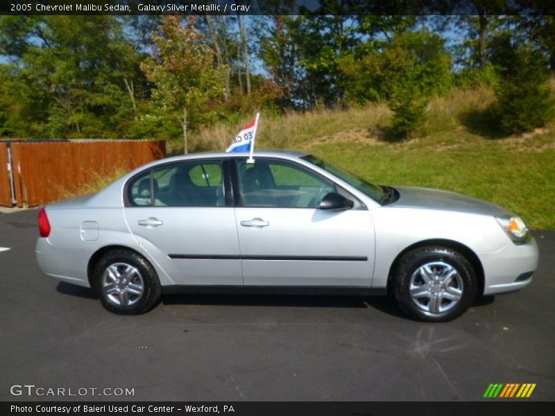 Galaxy Silver Metallic / Gray 2005 Chevrolet Malibu Sedan