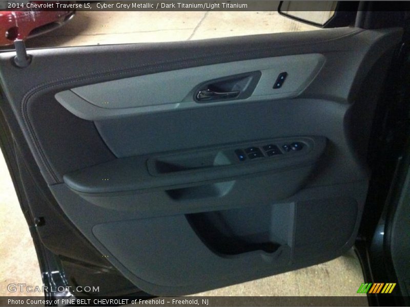 Cyber Grey Metallic / Dark Titanium/Light Titanium 2014 Chevrolet Traverse LS