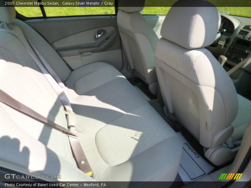 Galaxy Silver Metallic / Gray 2005 Chevrolet Malibu Sedan