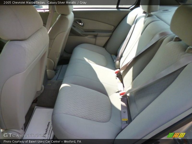 Galaxy Silver Metallic / Gray 2005 Chevrolet Malibu Sedan