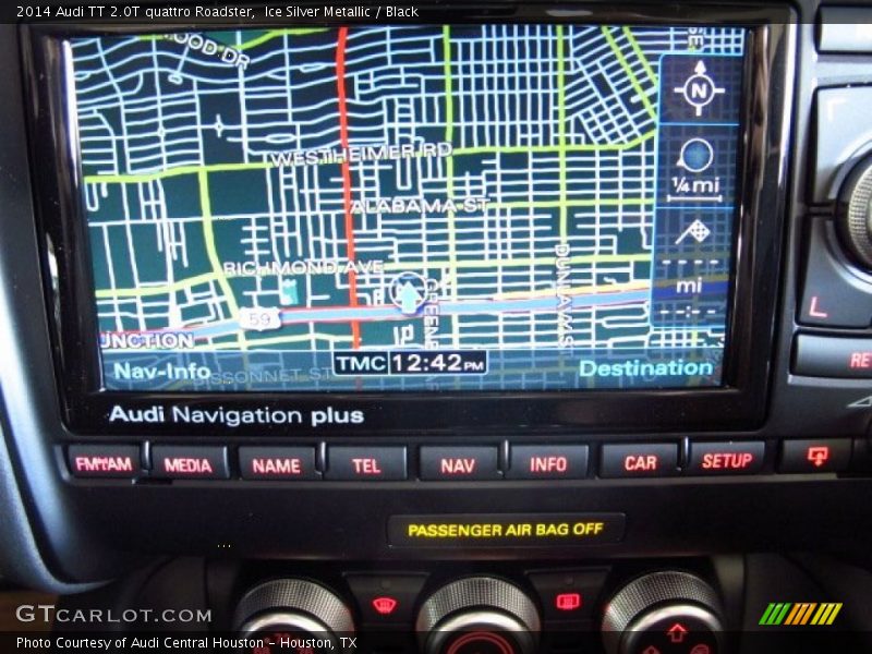 Navigation of 2014 TT 2.0T quattro Roadster
