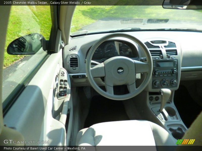 Galaxy Silver Metallic / Gray 2005 Chevrolet Malibu Sedan
