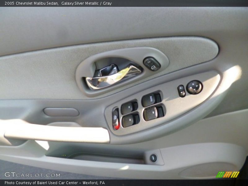Galaxy Silver Metallic / Gray 2005 Chevrolet Malibu Sedan